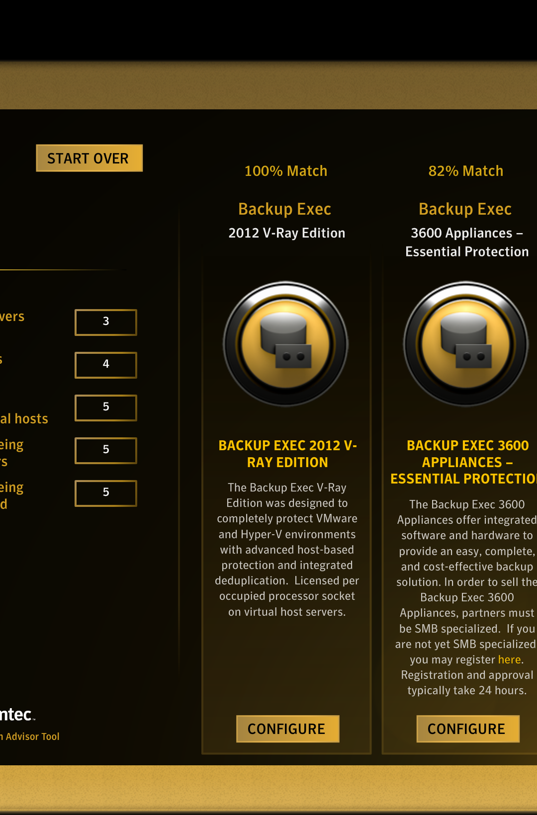 Symantec Backup Advisory Tool